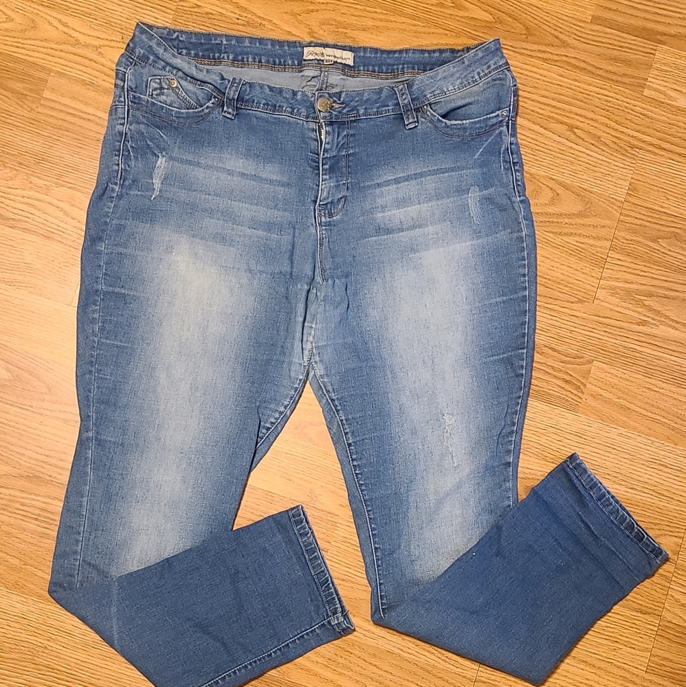 Womens plus skinny jeans 18W